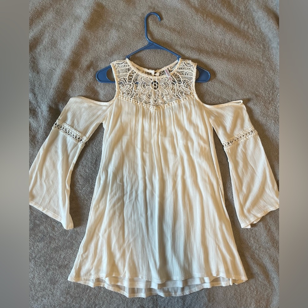 Xhilaration off the shoulder baby doll dress